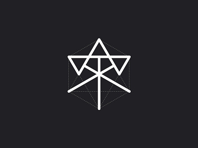 ✡ Mushrooms arrows geometry isometry mushroom starofdavid vektor