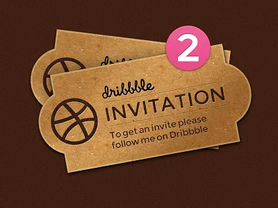 2 Dribbble Invites available dribbble icon invitations invite invites iphone price rough sketch tag uniform