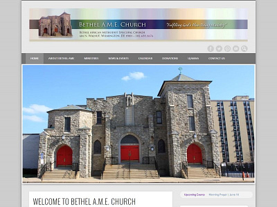 Church Website Design church church website css custom website html php psd to html website design wordpress