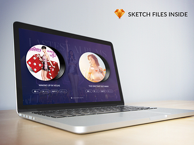 Katy Perry's Official Website Redesign artist katy perry music ui design ux web design