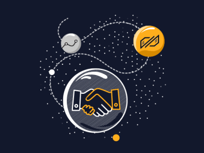 Planets animation gif icon illustration line motiondesign