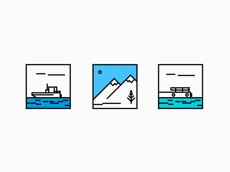 Line Icons animated icons line