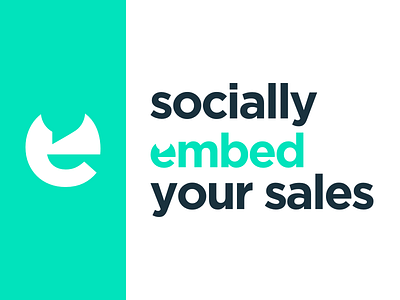 Embed Social brand brand identity branding colours design embed social