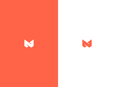 M brand identity logo m monogram