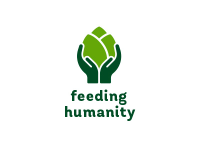 Feeding Humanity – Option 2 bloom bud budding feeding food hands humanity plant seed