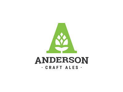 Anderson Craft Ales beer branding brewery canada craft beer family hops identity logo london ontario