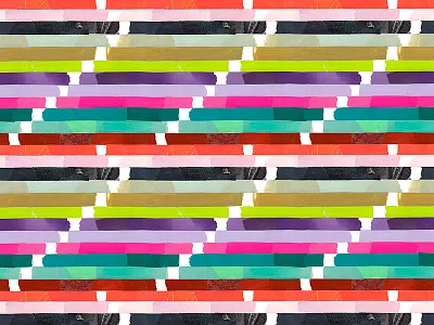 Pattern 2 collage painterly pattern repeat