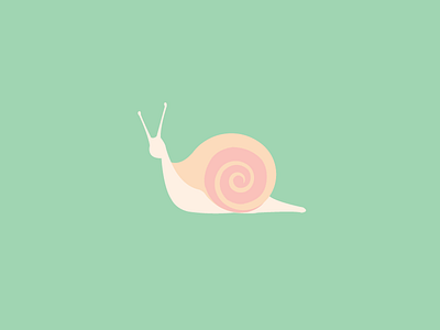 Feeling Sluggish illustration snail vector