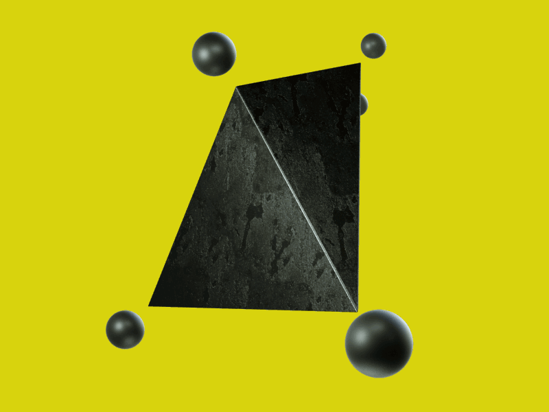 Yellow usually means it's not that serious 3d c4d cinema4d motion graphics yellow