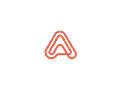 A Letter a a letter a logo a symbol aa agency alphabet app architectur brand logo