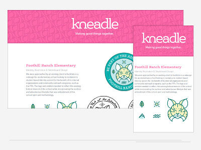 Spring Newsletter landing newsletter portfolio responsive