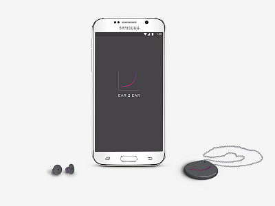 Ear 2 Ear WIP design ui wearable tech