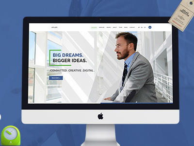Aklas Preview. Large Preview drupal 8 drupal 8 template drupal 8 theme