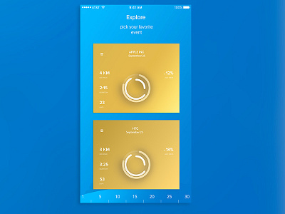 Daily UI - Day #7 Apple Event Radar branding daily event graphic design illustration ios logo ui ux