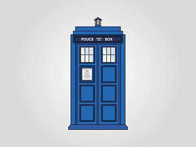 Police Box Icon box british classic doctor police tardis who