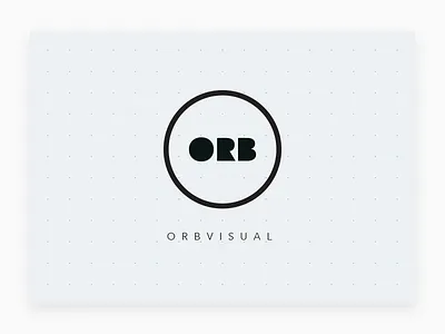 Orb Logo design logo orb ui virtual virtual reality visual vr