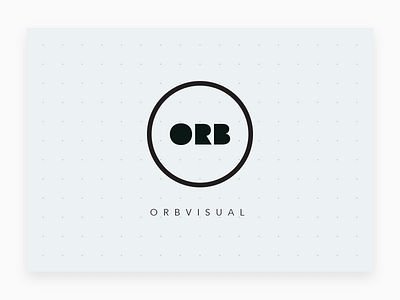 Orb Logo design logo orb ui virtual virtual reality visual vr