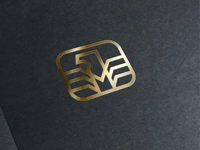 RMS 2 black credit card eagle gold icon merchant monogram smartchip symbol wing