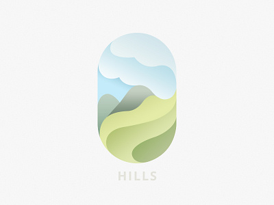 Hills design icons mockups pakistan ui website