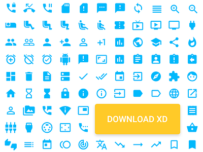 Download Material Icons for XD download icons material xd