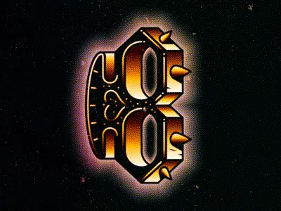 B is for Brassknuckles alphabet kronk vector