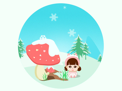 Snow snow tree