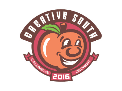 Peachy creative south illustration peach