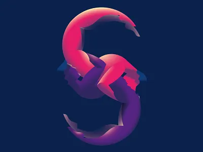 S illustration sex type vector