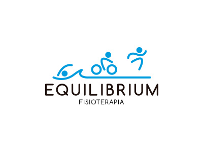 Equilibrium logo physiotherapy triathletes