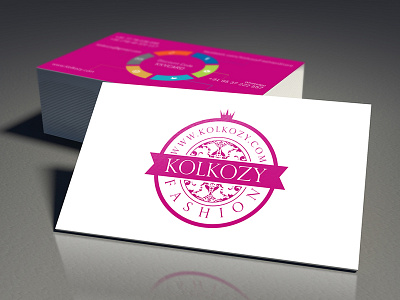 Kolkozy Fashion branding design fashion kolkozy logo visiting card