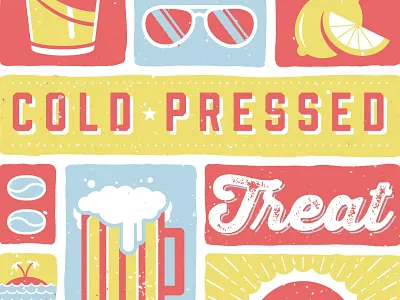 Summer Coffee Poster coffee summer