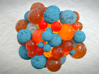 Spheres 3d c4d cinema4d motion graphics spheres