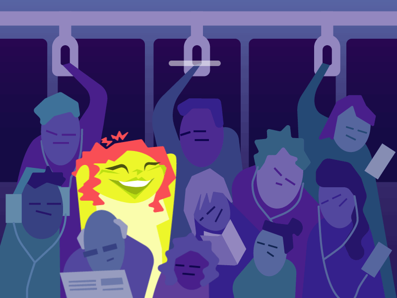 Adventures of Becca - NYC 1 gif illustration