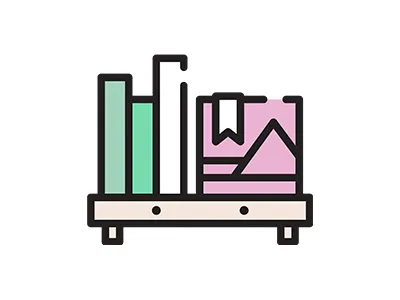 Book icon art book cartoons colors cute design fulcolor icons illustration outline pantone vector