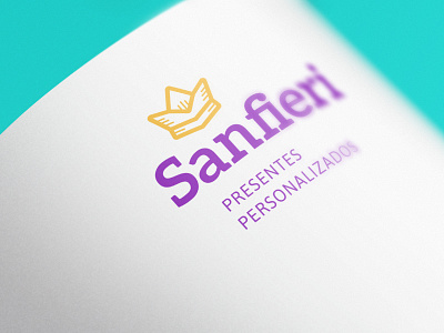 Sanfieri | Personalized Gifts branding posters visual identity