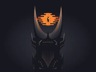 Sauron, Lord of Mordor illustration middle earth sauron vector