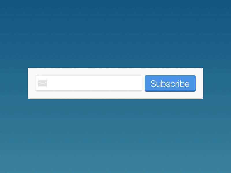 Daily UI #026 - Subscribe dailyui