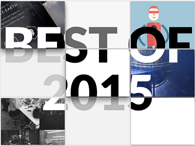 Daily UI #063 - Best of 2015 063 2015 best of dailyui grid ui ux