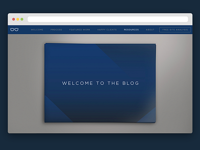 Blog Header blog clean design minimal modern portfolio ui design website