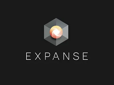 Expanse Logo box expanse logo redesign sphere