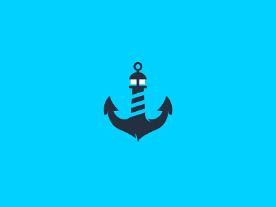 Marine Law anchor cajva law lighthouse logo marine sea ship shore