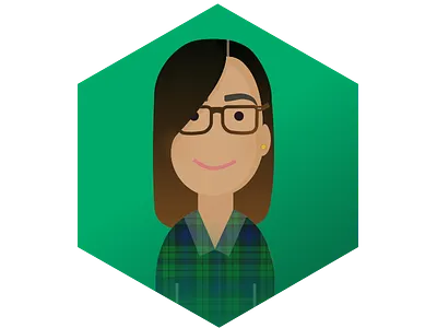 Fatima Avatar avatar hexagon illustration people sketch svg