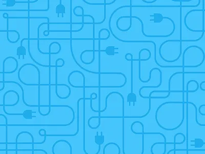 Electric Grid Pattern background cord electricity geometric grid hydro loops outlet pattern plug