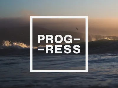 Progress apparel branding clothing fashion logo mark progress square