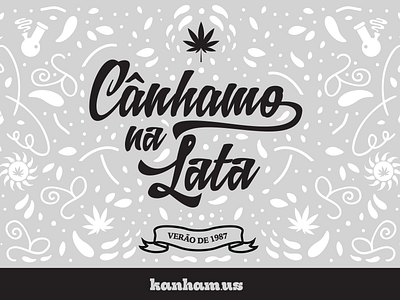 Special edition label label lettering