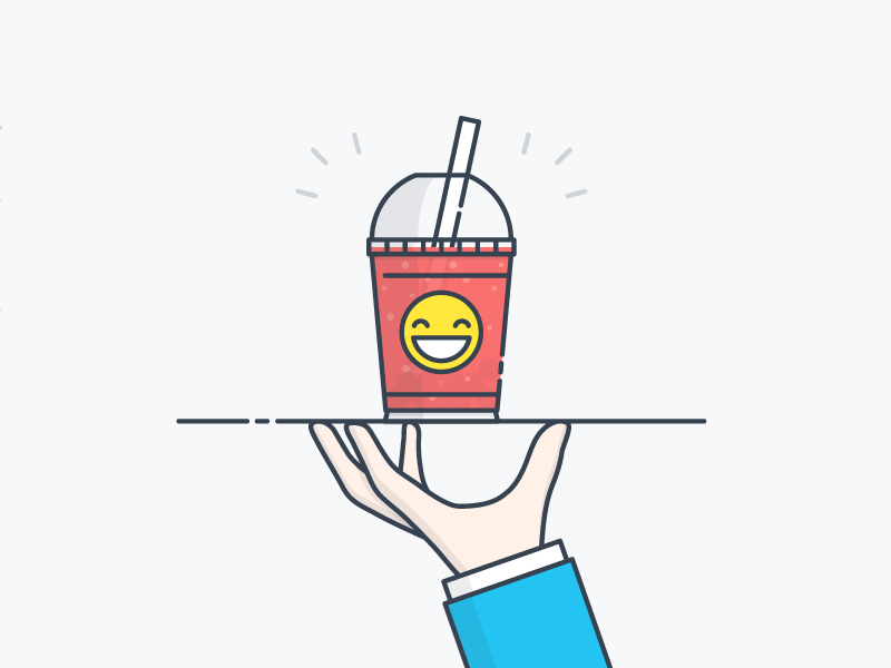 Betterteam illustrations article blog clock emoji illustration smile team time