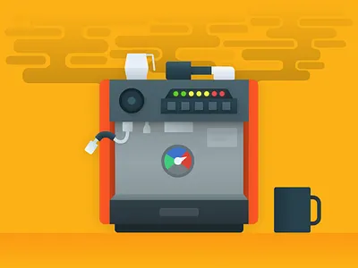 Broken Coffee Machine blog illustration