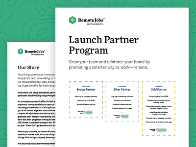 Remote Jobs Launch Partner Program branding distributed teams more pro print design remote jobs remote work typekit typography work remotely