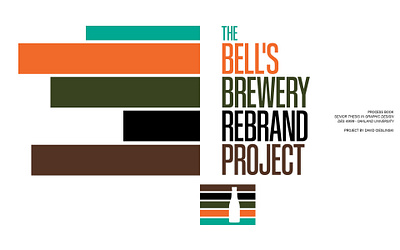 The Bell's Brewery Rebrand Project (Senior Thesis 2020) branding design graphic design illustration logo typography vector