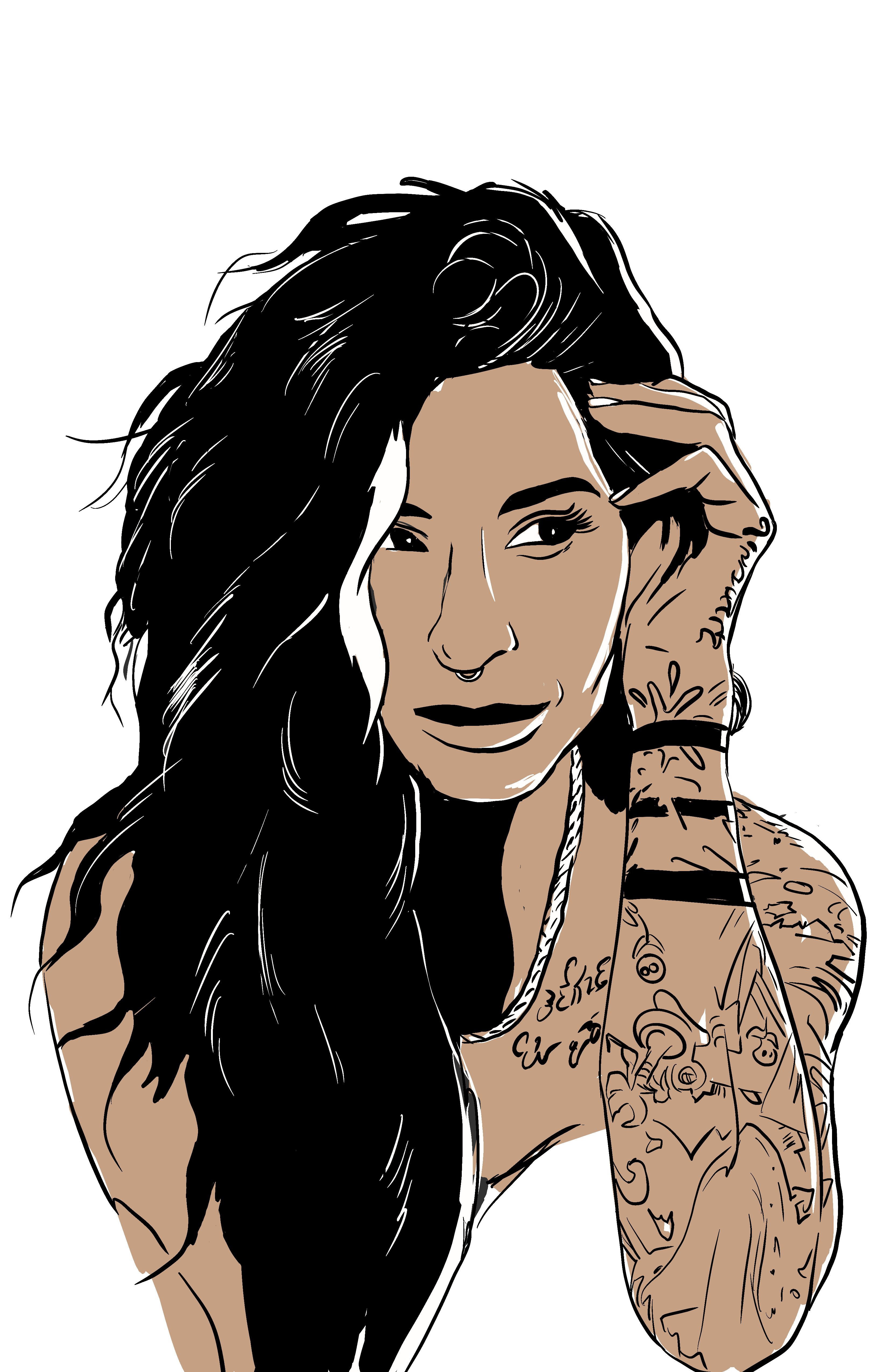 Example of $20 Caricature Portrait